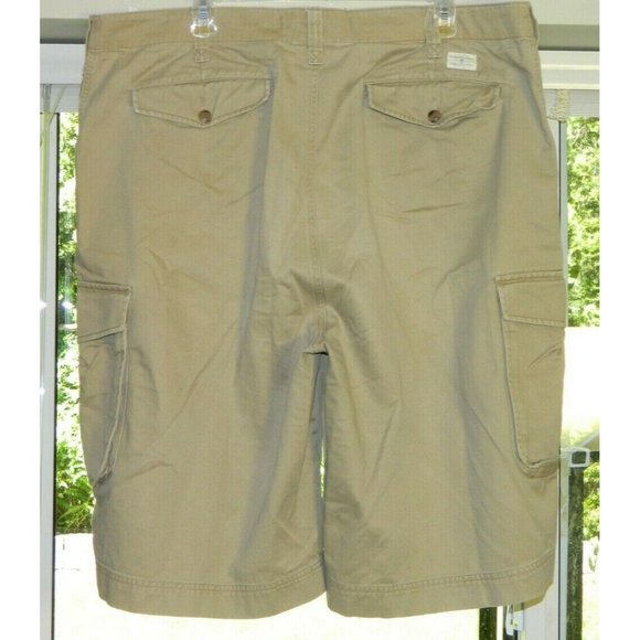 2 for/$35 Timberland Men's Khaki Cargo Shorts Size 40 - Picture 6 of 12